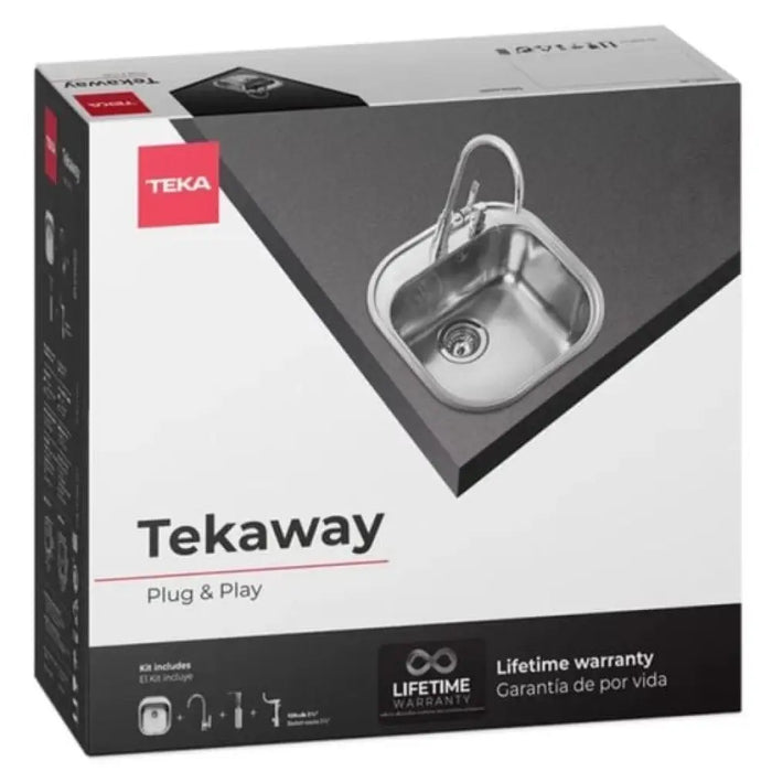Пакет TEKA - Мивка Tekaway Stylo 1C + Смесите INCA 995 ХРОМ