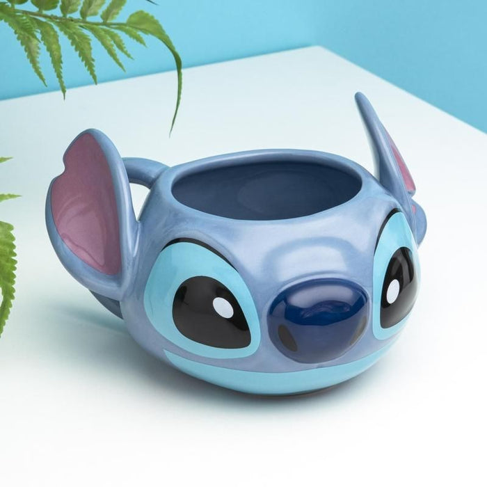 Чаша Paladone Stitch Shaped Mug, синя, универсална, 1 бр.
