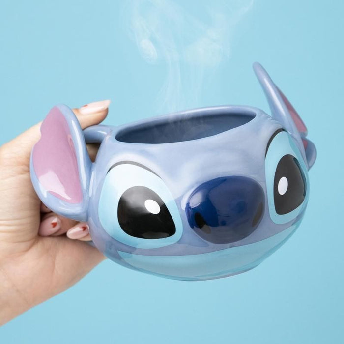 Чаша Paladone Stitch Shaped Mug, синя, универсална, 1 бр.