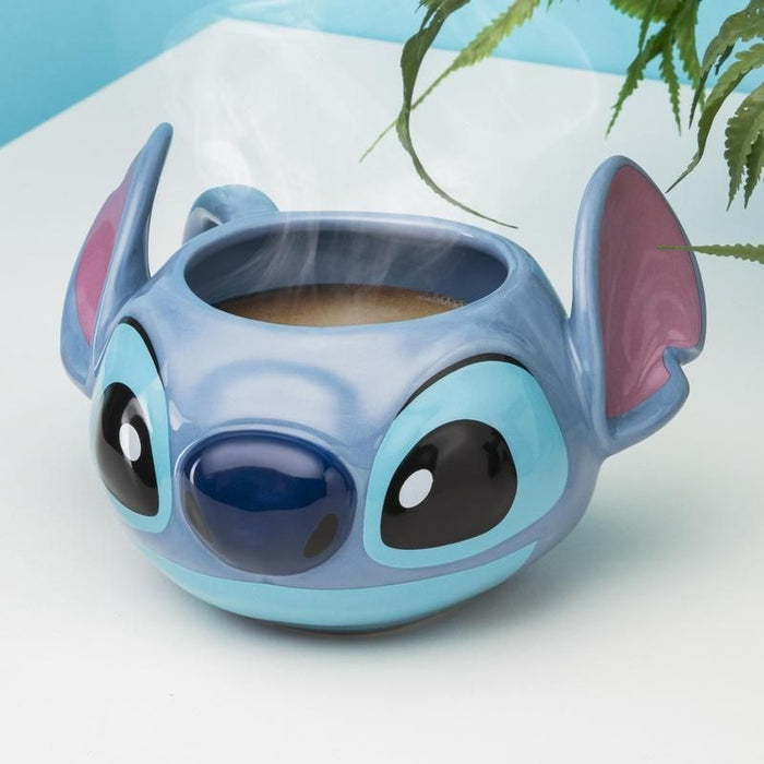 Чаша Paladone Stitch Shaped Mug, синя, универсална, 1 бр.