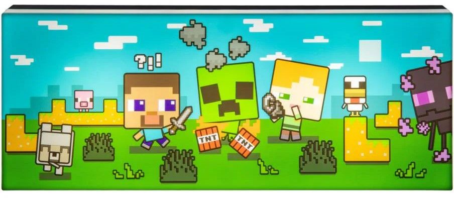 Лампа Paladone Games: Minecraft - Character