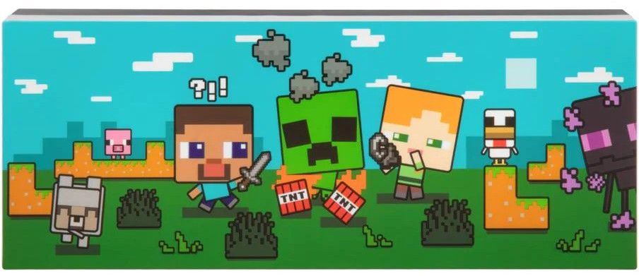 Лампа Paladone Games: Minecraft - Character