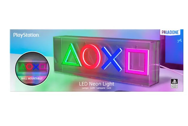 Лампа Paladone: Playstation - LED Neon Light, PP12716PS