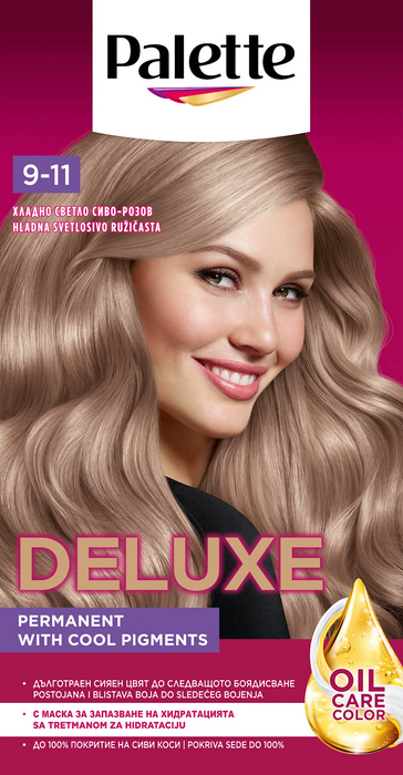Боя за коса с амоняк Nr. 9-11 Grey Rose, 1 бр