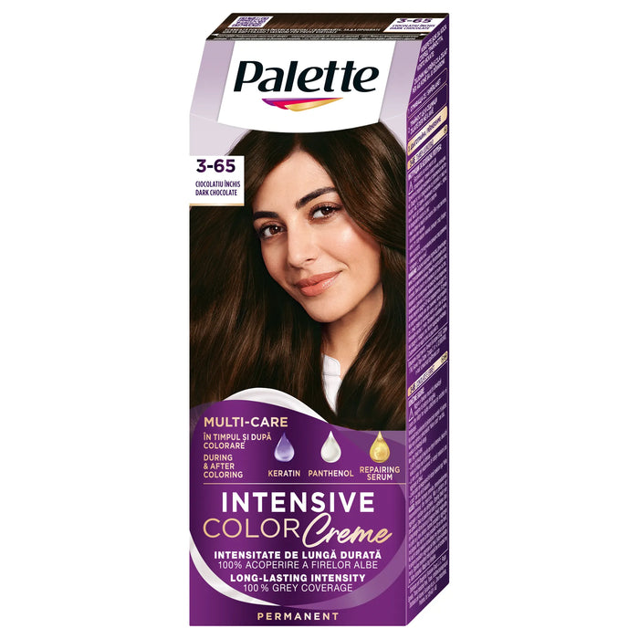 Боя за коса Intensive Color Creme - Nr. 3-65 (N2) Тъмен шоколад, 1 бр