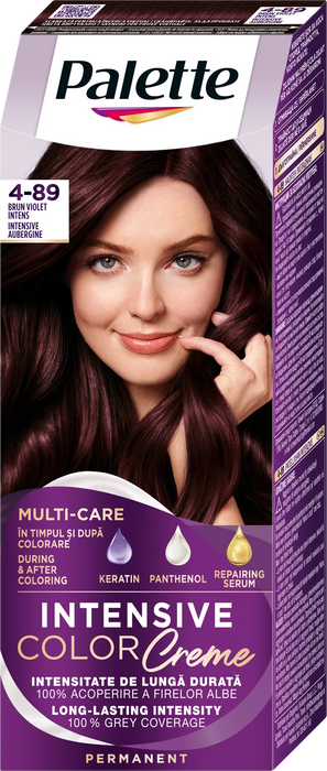 Боя за коса Intensive Color Creme - Nr. 4-89, 1 бр