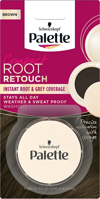Пудра за израснали корени Compact Root Retouch - Brown, 3 g