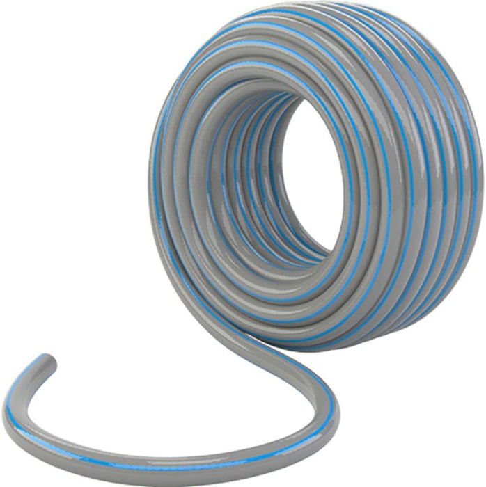 Маркуч за поливане Palisad - PVC, подсилен, Ø 1/2'', 50 m, сив