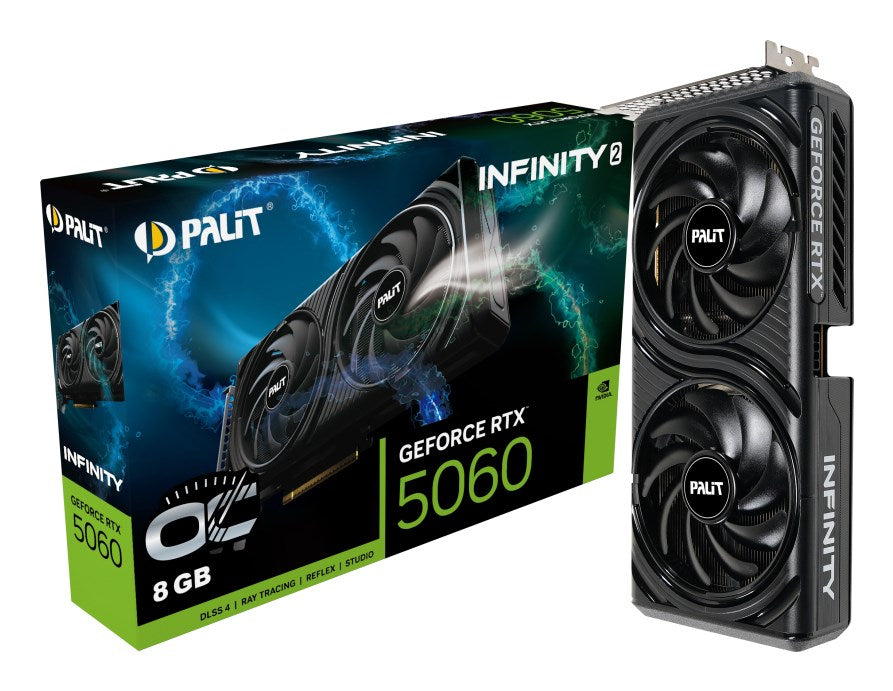 Palit GeForce RTX 5060 Infinity 2 OC NVIDIA 8 GB GDDR7