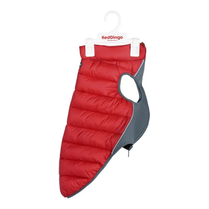 Палто за Куче Red Dingo Puffer 50 cm Оранжев/Червен