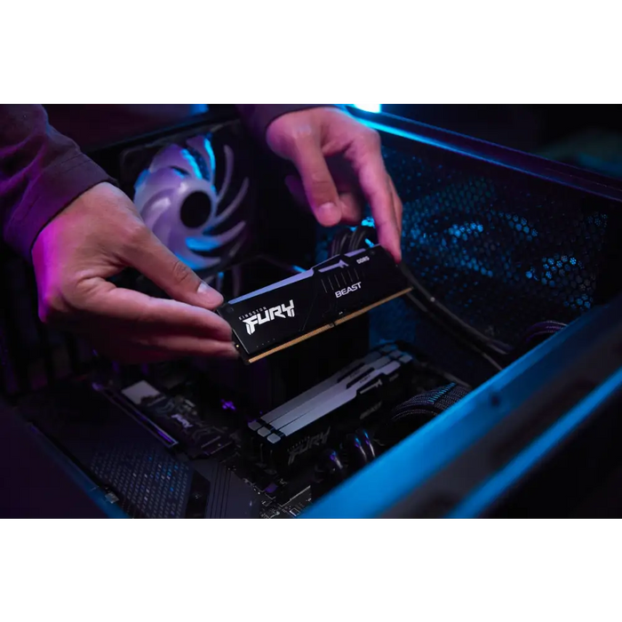 Памет Kingston FURY Beast Black RGB 64GB(2x32GB) DDR5