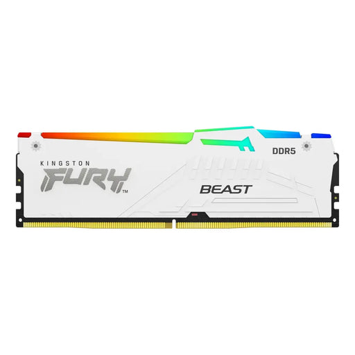 Памет Kingston FURY Beast White RGB 64GB(2x32GB) DDR5