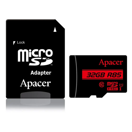 Памет Apacer 32GB microSDHC Class 10 UHS-I (1 adapter)