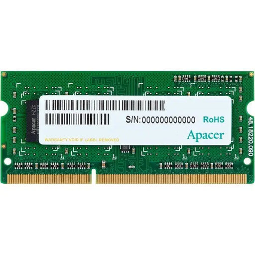 Памет Apacer 4GB Notebook Memory - DDR3 SODIMM PC10600