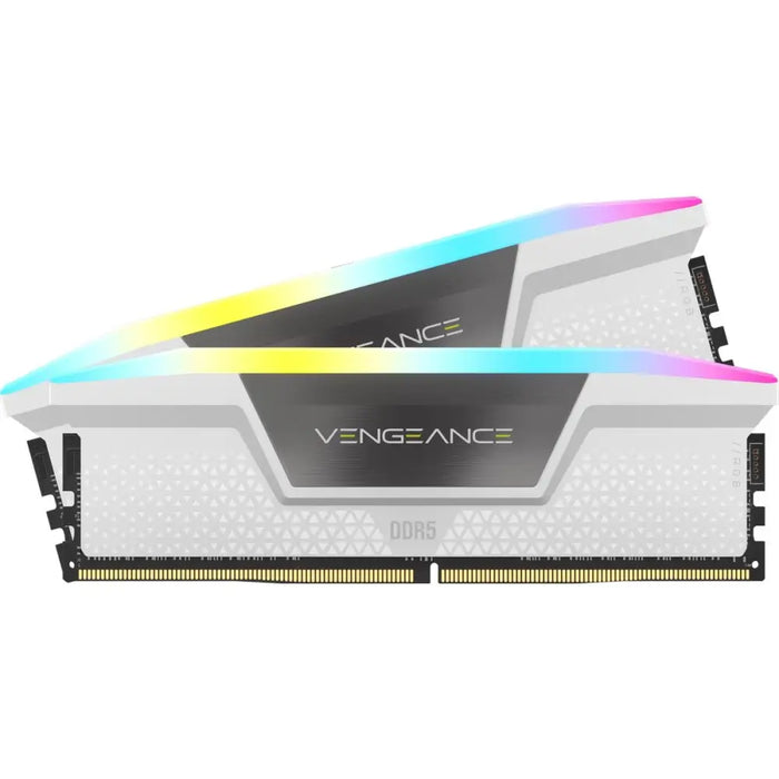 Памет Corsair Vengeance White RGB 32GB(2x16GB) DDR5 5200MHz