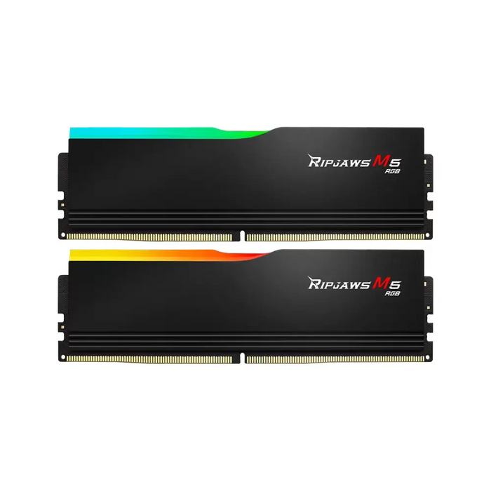 Памет G.SKILL Ripjaws M5 RGB Black 64GB(2x32GB) DDR5-6000