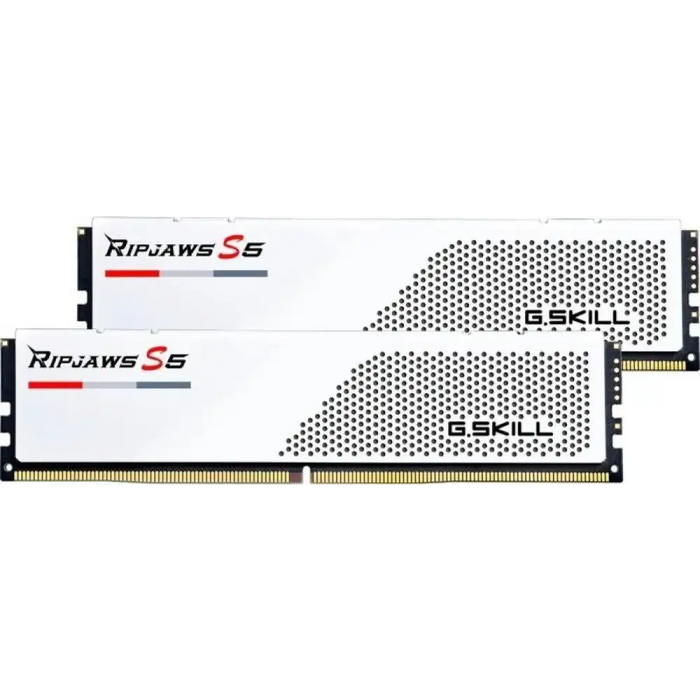 Памет G.SKILL Ripjaws S5 White 64GB(2x32GB) DDR5 6000MHz