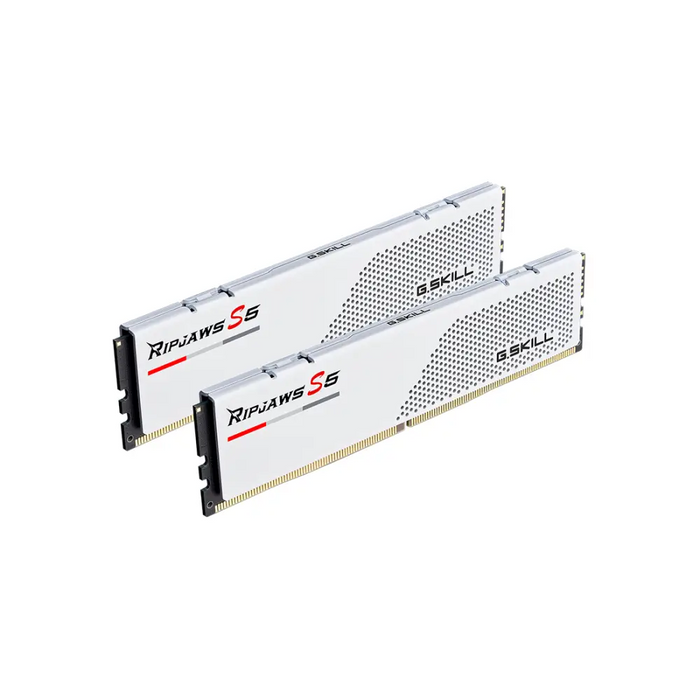 Памет G.SKILL Ripjaws S5 White 64GB(2x32GB) DDR5 6000MHz