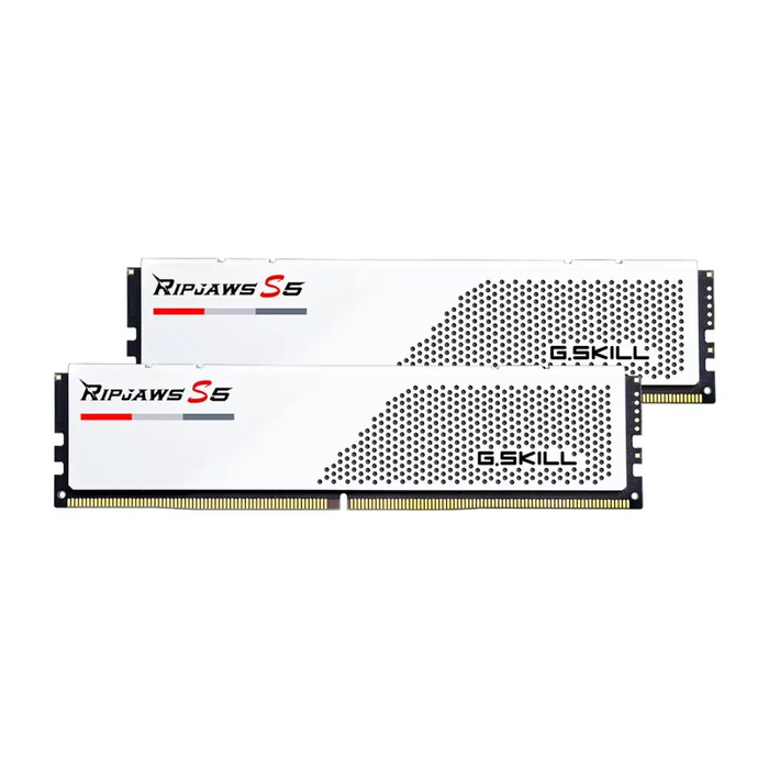 Памет G.SKILL Ripjaws S5 White 64GB(2x32GB) DDR5 6000MHz