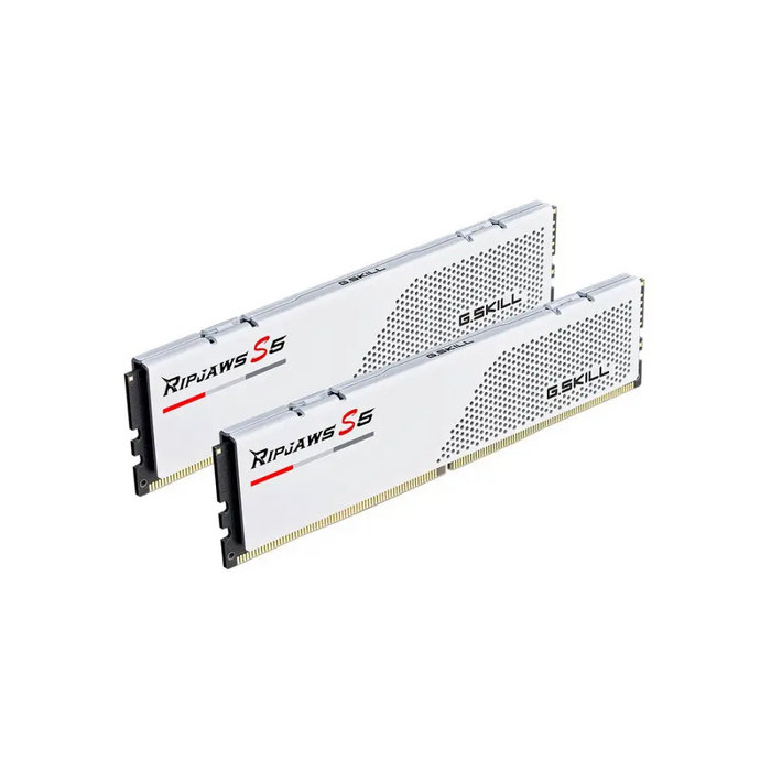 Памет G.SKILL Ripjaws S5 White 64GB(2x32GB) DDR5 6000MHz