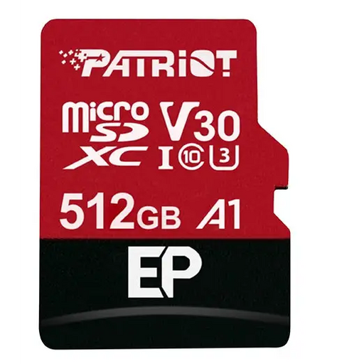 Памет Patriot EP Series 512GB Micro SDXC V30