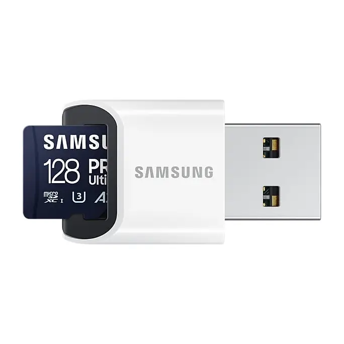 Памет Samsung 128GB micro SD Card PRO Ultimate with