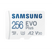 Памет Samsung 256GB micro SD Card EVO Plus with