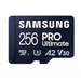 Памет Samsung 256GB micro SD Card PRO Ultimate with