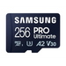 Памет Samsung 256GB micro SD Card PRO Ultimate with