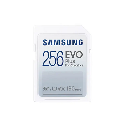 Памет Samsung 256GB SD Card EVO Plus Class10 Transfer