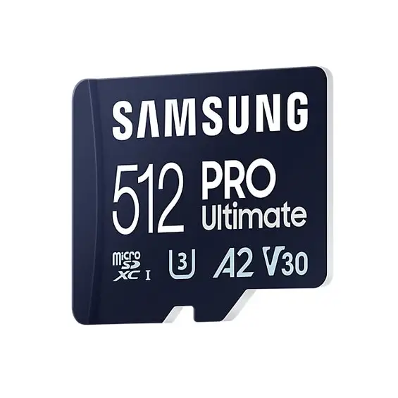 Памет Samsung 512GB micro SD Card PRO Ultimate with