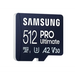 Памет Samsung 512GB micro SD Card PRO Ultimate with