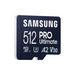 Памет Samsung 512GB micro SD Card PRO Ultimate with