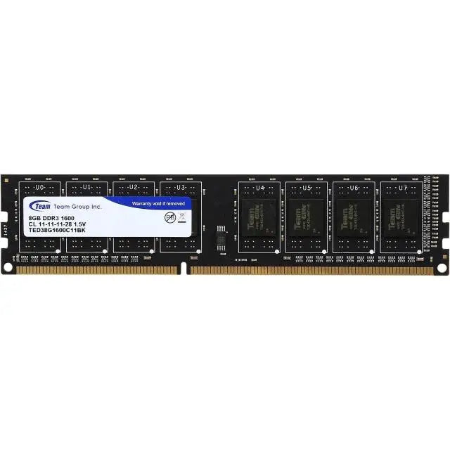 Памет Team Group Elite DDR3 - 8GB 1600 mhz