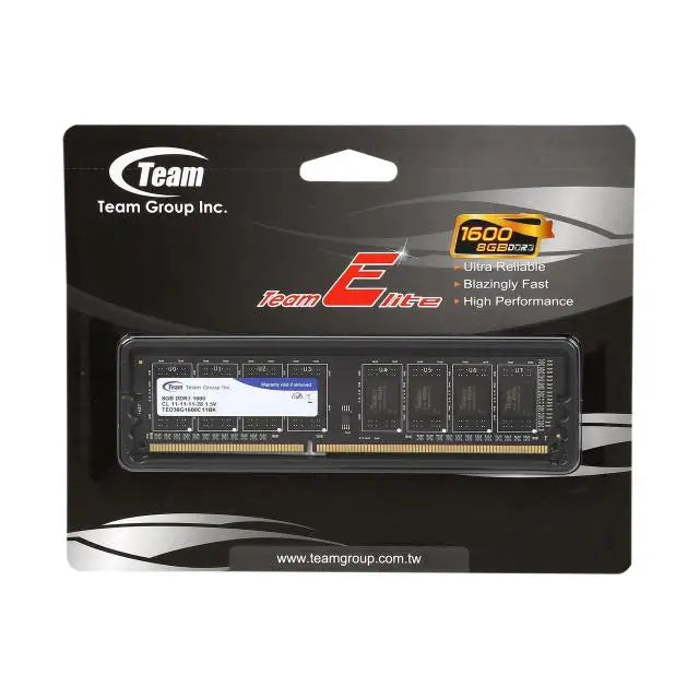 Памет Team Group Elite DDR3 - 8GB 1600 mhz