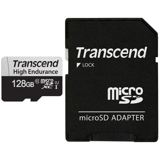 Памет Transcend 128GB microSD w/ adapter U1 High Endurance