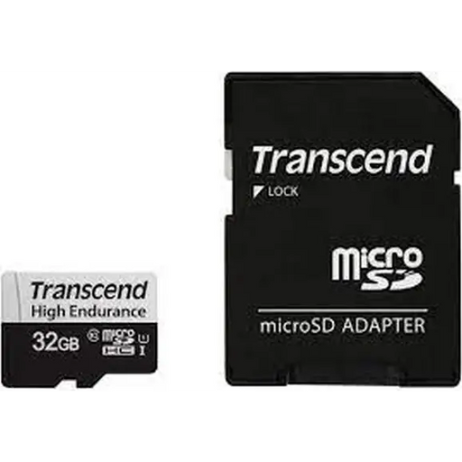 Памет Transcend 32GB microSD w/ adapter U1 High Endurance