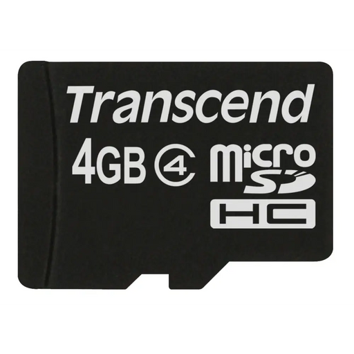 Памет Transcend 4GB microSDHC (No Box & Adapter Class 4)