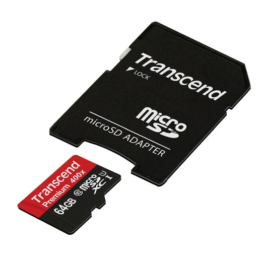 Памет Transcend 64GB micro SDXC UHS - I Premium (with