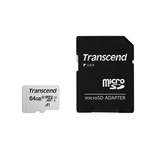 Памет Transcend 64GB microSD UHS - I U1 (with adapter)