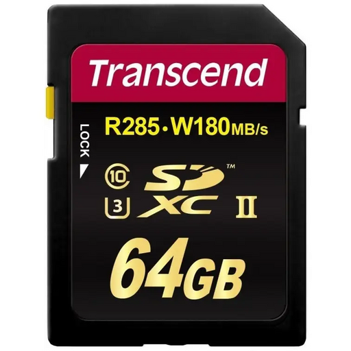 Памет Transcend 64GB SDXC Class3 UHS - II Card