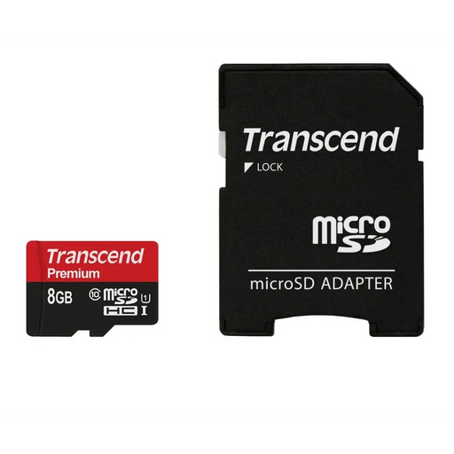 Памет Transcend 8GB micro SDHC UHS - I Premium (with