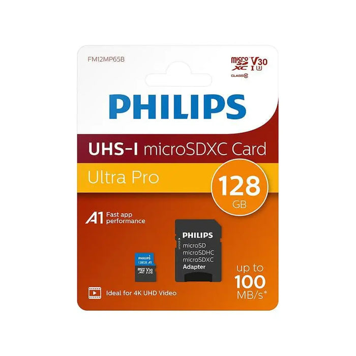 Памет USB Philips MicroSDHC 128GB Cl.10/U3