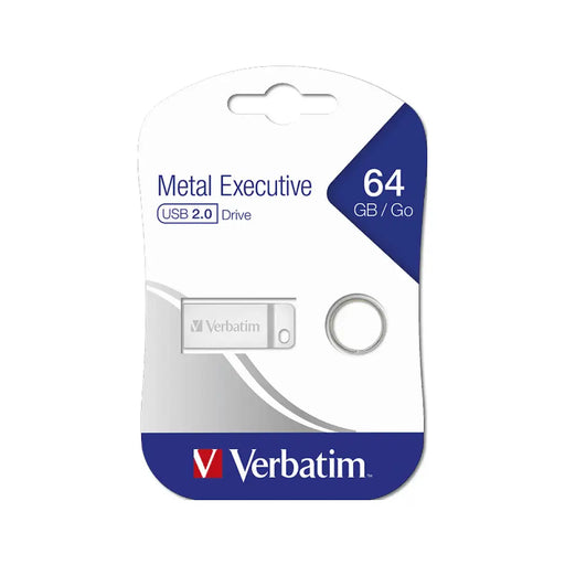 Памет USB Verbatim Metal Executive 64GB