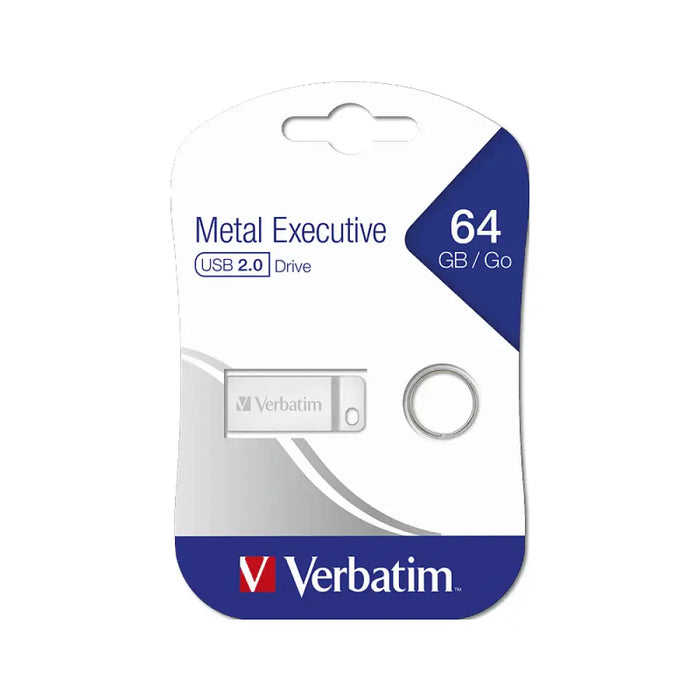 Памет USB Verbatim Metal Executive 64GB