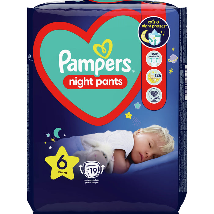 Гащички Night Pants 6 (15+ кг), 19 бр