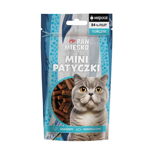PAN MIĘSKO Mini Tuna Sticks - лакомства за котки - 50гр