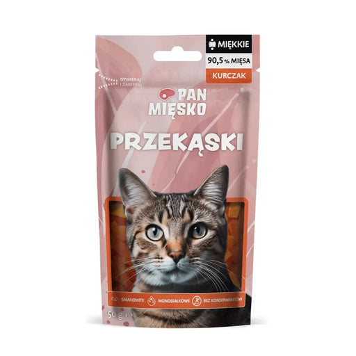 PAN MIĘSKO Chicken Snacks - лакомства за котки - 50гр