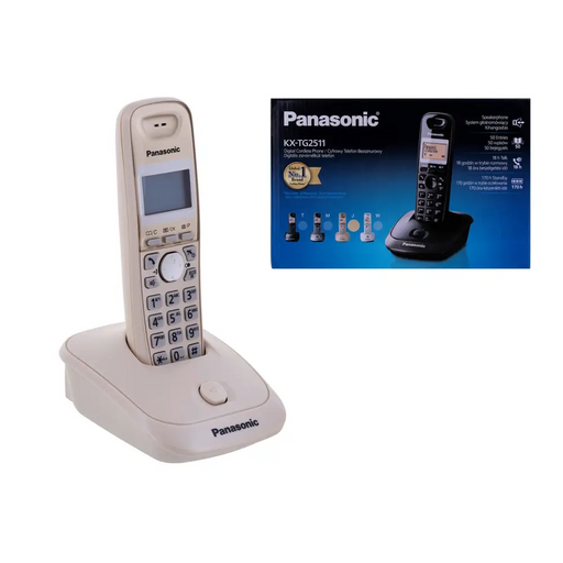 Panasonic KX-TG2511 DECT телефон Caller ID Бежов