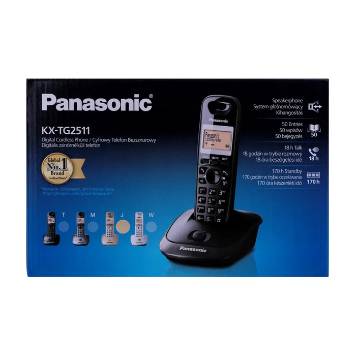 Panasonic KX-TG2511 DECT телефон Caller ID Бежов
